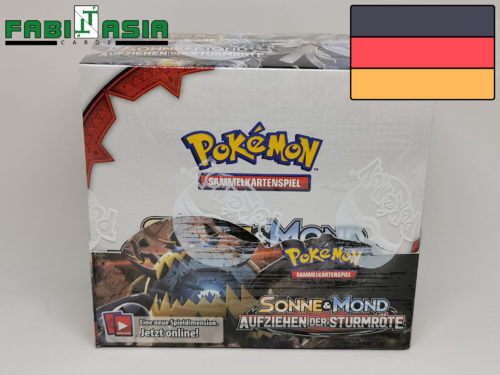 Pokémon SM04 Aufziehen der Sturmröte Display Deutsch