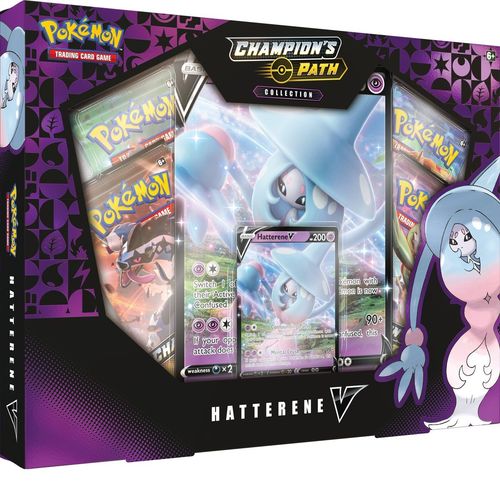 Pokémon Hatterene V Collection Box English