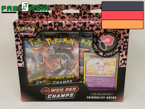 Pokémon SM Champion's Path Pin Collection Ballonlea German