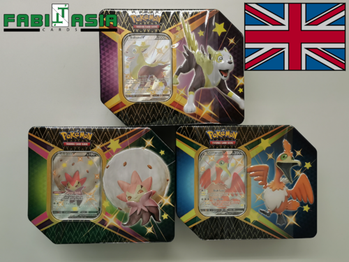 Pokémon SWSH Shining Fates Tin Set (3 Tins) English