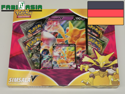 Pokémon Alakazam V Collection Box German