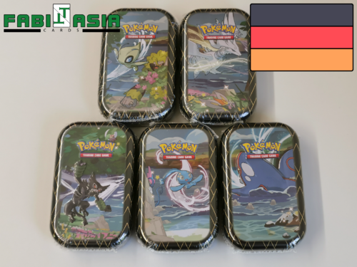 Pokémon SWSH Shining Fates Mini Tin Set (5 Tins) German