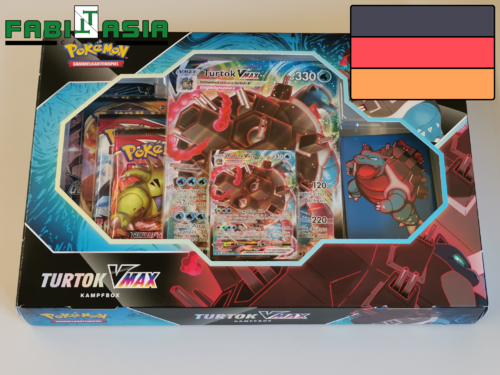 Pokémon Turtok VMAX Kampfbox Kollektion Deutsch