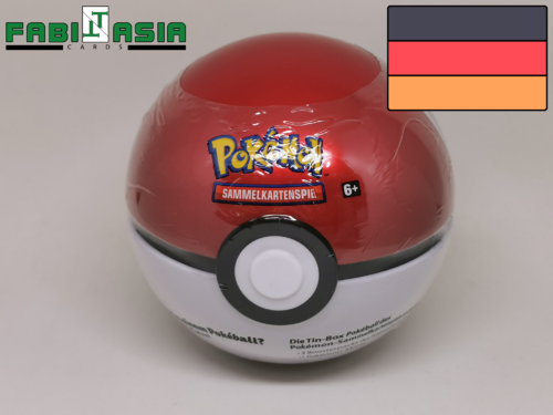 Pokémon Poke Ball Tin German