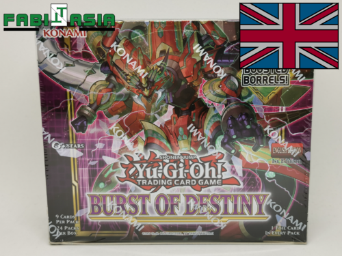 YuGiOh! Burst of Destiny Display English