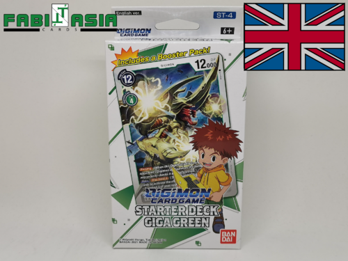 Digimon Starter Deck Giga Green English