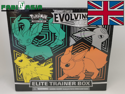 Pokémon SWSH07 Evolving Skies Trainerbox 1 English