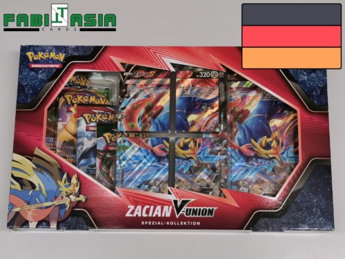 Pokémon Zacian V-Union Special Collection German