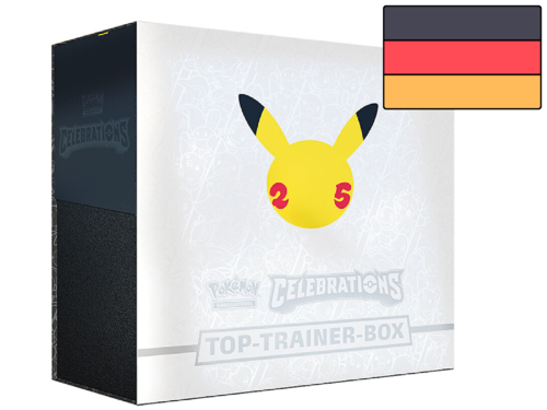 Pokémon SWSH Celebrations Trainerbox Deutsch