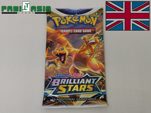 Pokémon SWSH09 Strahlende Sterne Booster Englisch