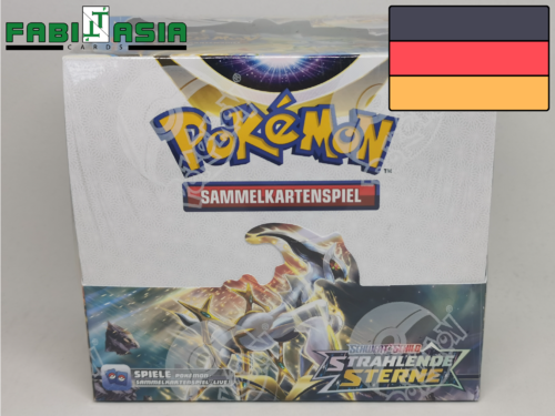 Pokémon SWSH09 Strahlende Sterne Display Deutsch