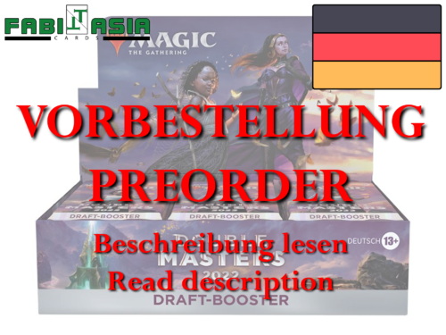 Magic Double Masters 2022 Draft Display Deutsch