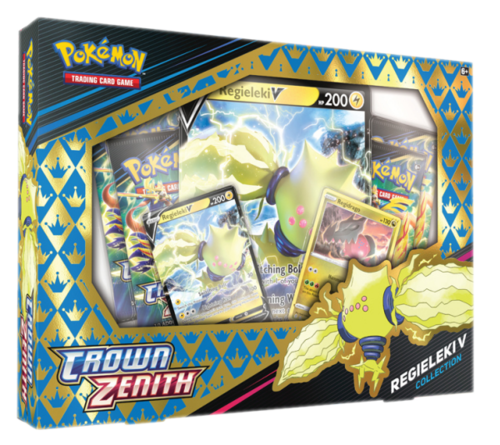 Pokémon SWSH Crown Zenith Regieleki V Collection Box English
