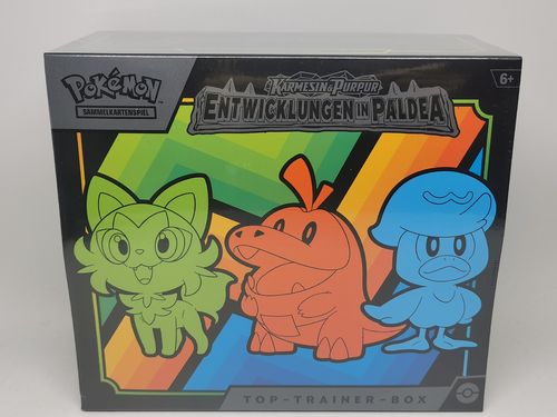 Pokémon SV02 Paldea Evolved Trainerbox German