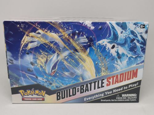 Pokémon SWSH12 Silberne Sturmwinde Build&Battle Stadium Box Englisch
